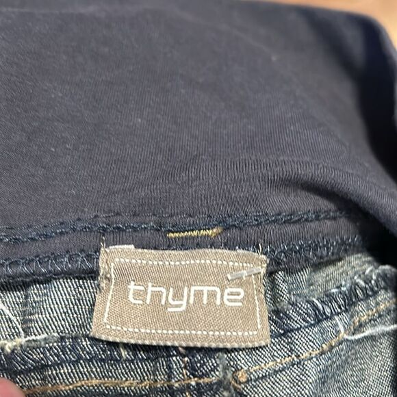 Thyme maternity skirt jeans - Picture 3 of 4